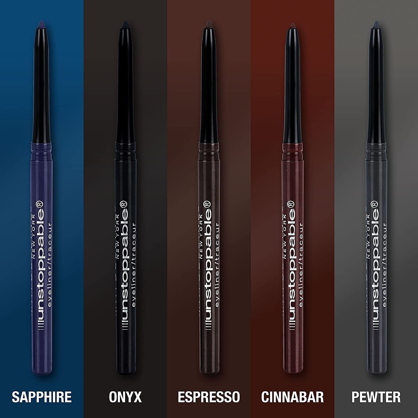 Maybelline Unstoppable Eyeliner, Cinnabar, 0.01 Oz.
