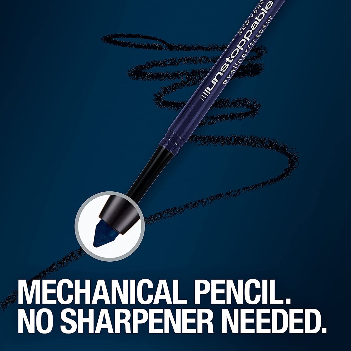 Maybelline Unstoppable Eyeliner, Cinnabar, 0.01 Oz.