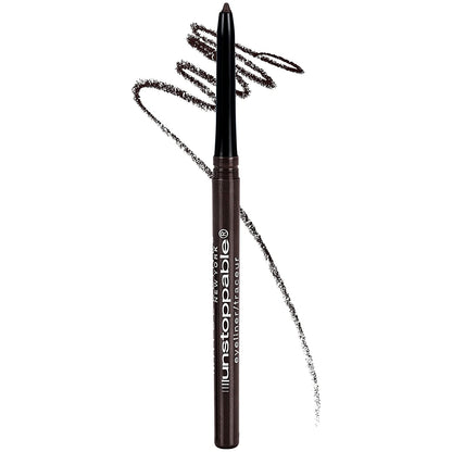 Maybelline Unstoppable Waterproof Mechanical Brown Eyeliner Pencil, Easy to Apply, Smooth Glide, up to 24 Hour Wear, Espresso